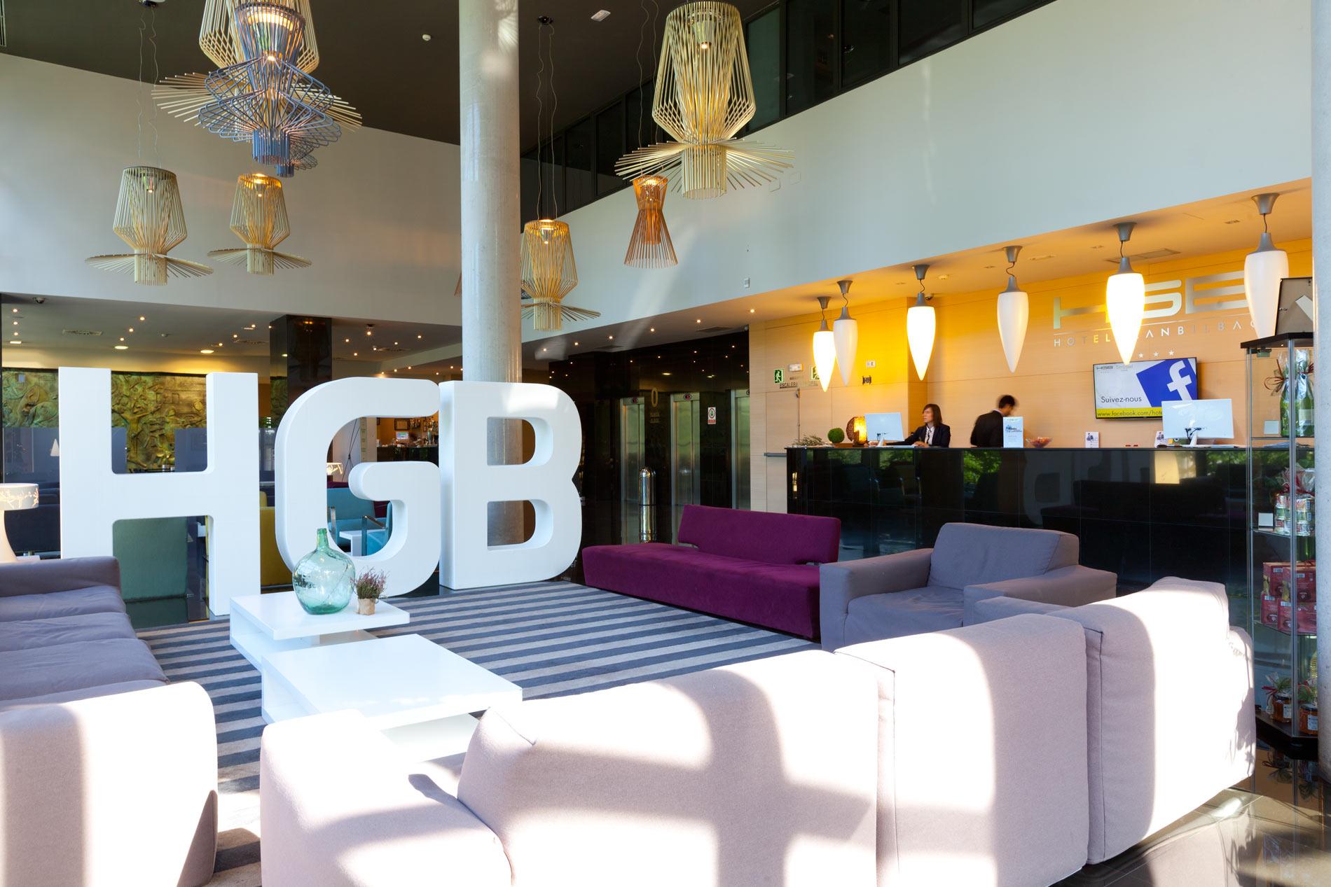 Spirit Hotel Gran Bilbao Zewnętrze zdjęcie Reception area